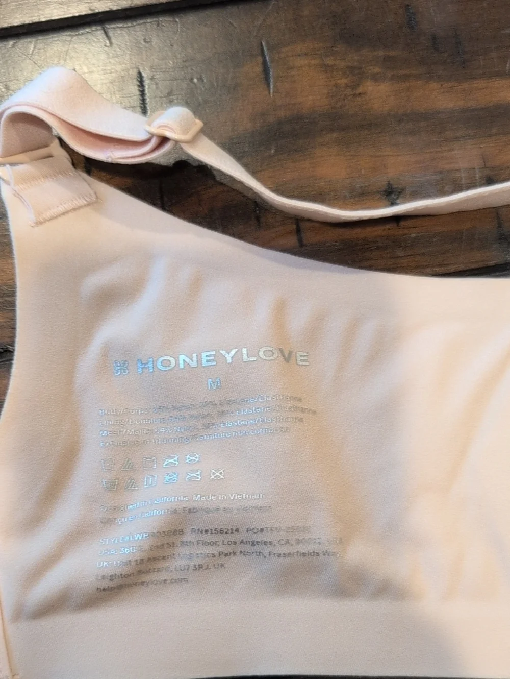 Honeylove Crossover Bra Wireless Medium